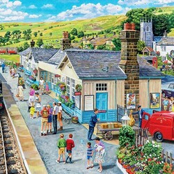 Пазл: Маленькая станция