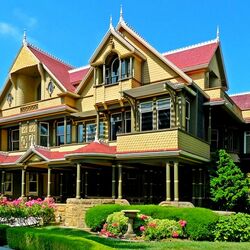 Пазл: Викторианский домик в Калифорнии