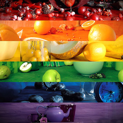 Пазл: Фруктово-ягодный