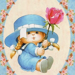 Пазл: Девочка в шляпе