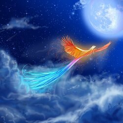 Пазл: Феникс