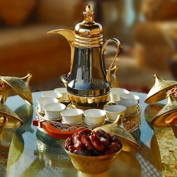 Пазл: Сервировка в восточном стиле