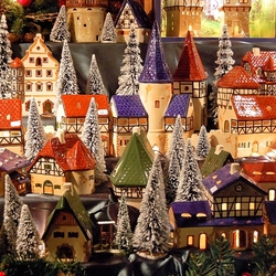 Пазл: Игрушечный город