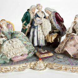 Пазл: Старинная немецкая статуэтка