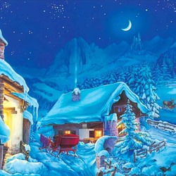 Пазл: Зимняя страна чудес