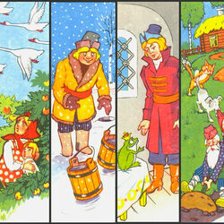 Пазл: Русские народные сказки 