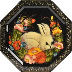 Пазл: Жостовский поднос