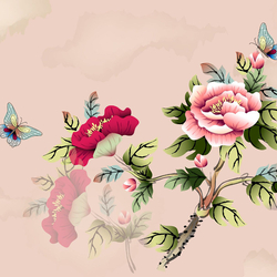 Пазл: Пионы