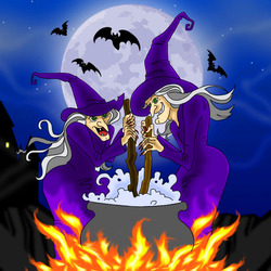 Пазл: Колдовская ночь