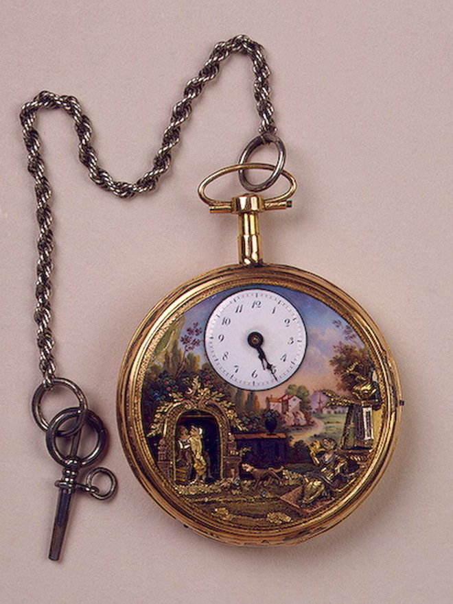 Как носили карманные часы в 19 веке