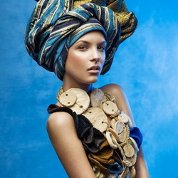 Пазл: Гламурная девушка