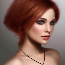 Пазл: Зеленоглазая