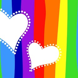 Пазл: Два сердца