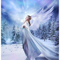 Пазл: Ангел зимы