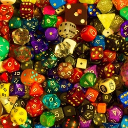 Пазл: Игральные кубики