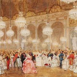 Пазл: Визит королевы Виктории в Париж