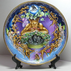 Пазл: Живопись на фарфоре