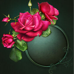 Пазл: Красные розы