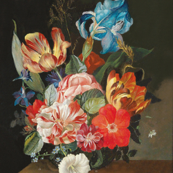 Пазл: Голубой ирис