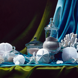 Пазл: Голубой натюрморт