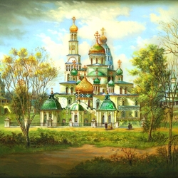 Пазл: Новоиерусалимский монастырь