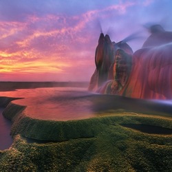 Пазл: Гейзер Флай, Невада