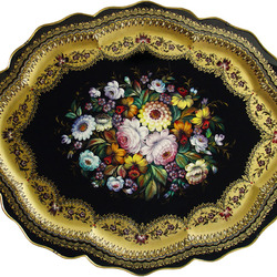 Пазл: Жостовский поднос