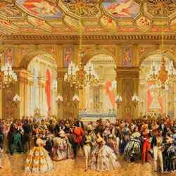 Пазл: Визит королевы Виктории в Париж