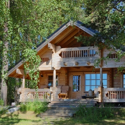 Пазл: Домик в лесу