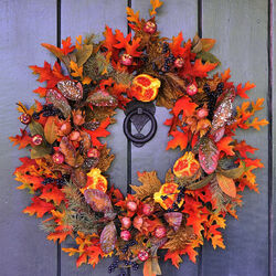 Пазл: Осенний веночек