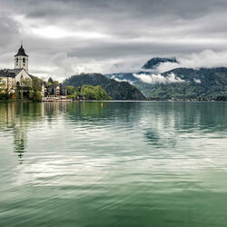 Пазл: Католическая церковь Св.Вольфганга. Австрия