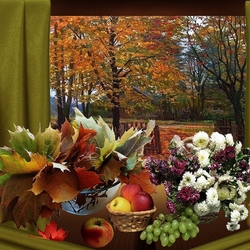 Пазл: Осенняя композиция