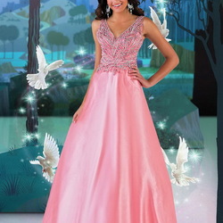 Пазл: Дизайнерское платье 