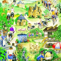 Пазл: Здоровый транспорт