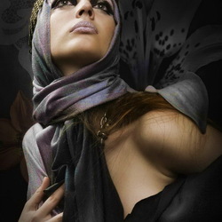 Пазл: Гламурная девушка