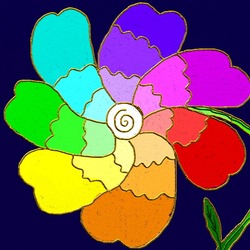 Пазл: Семицветик