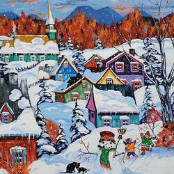 Пазл: Зимние радости