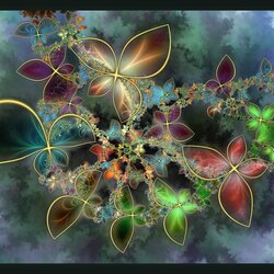 Пазл: Волшебные бабочки