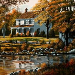 Пазл: Осенний свет