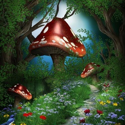 Пазл: Волшебный лес