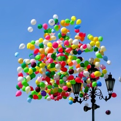 Пазл: Воздушные шарики