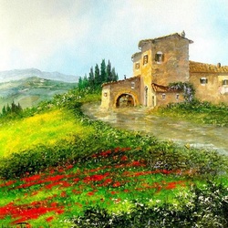 Пазл: Тосканский пейзаж