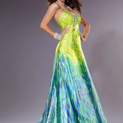 Пазл: Дизайнерское платье 