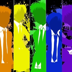 Пазл: Радужные люди