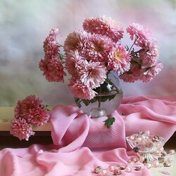 Пазл: В розовых тонах