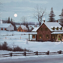 Пазл: Лунное сияние