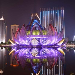 Пазл: Здание-лотос