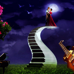 Пазл: Мелодия любви