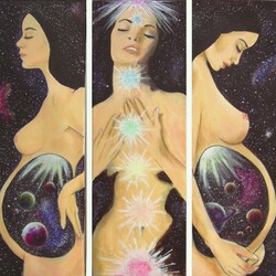 Пазл: Женщина-вселенная
