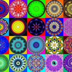 Пазл: Мандалы